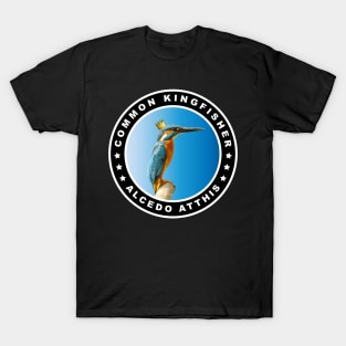 Slim Common Kingfisher (Alcedo Atthis) Bird T-Shirt